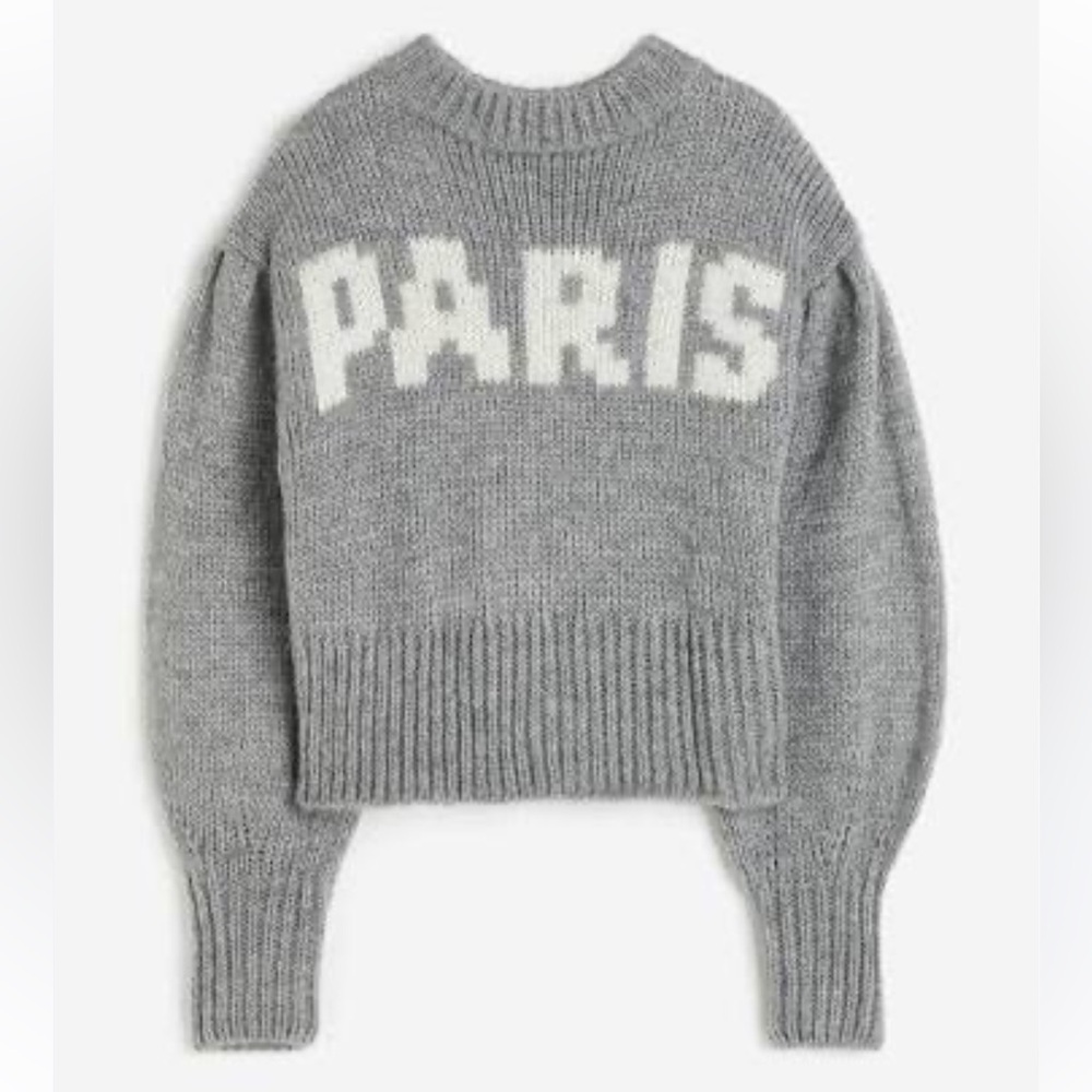 Paris cozy knit sweater